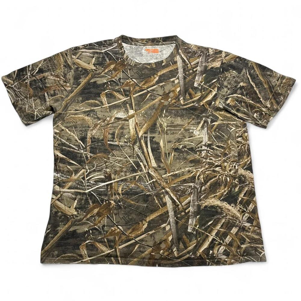 Game Winner Realtree Camo Hunting Outdoor Tee Mens 3XL